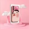 fashion Cute girl funny Phone Case Glass TPU Smartphone Case for Samsung Galaxy S26 S25 S24 S23 S22 FE Ultra Plus coque Funda