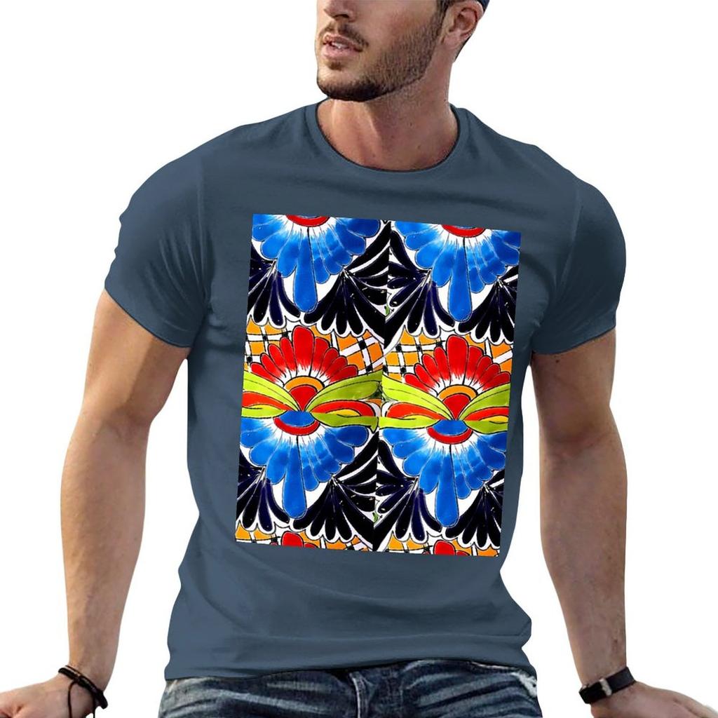 Blue And Red Talavera Tshirt T Shirt Unisex Designer G Unisex T Shirts For Unisex Unisex T Shirts For Unisex Casual Tshirt