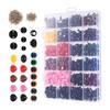 BHBL 1040PCS Safety Eyes and Noses, Safety Eyes for Crocheting, Colorful Doll Crochet Eyes with Washers for Plush Animal