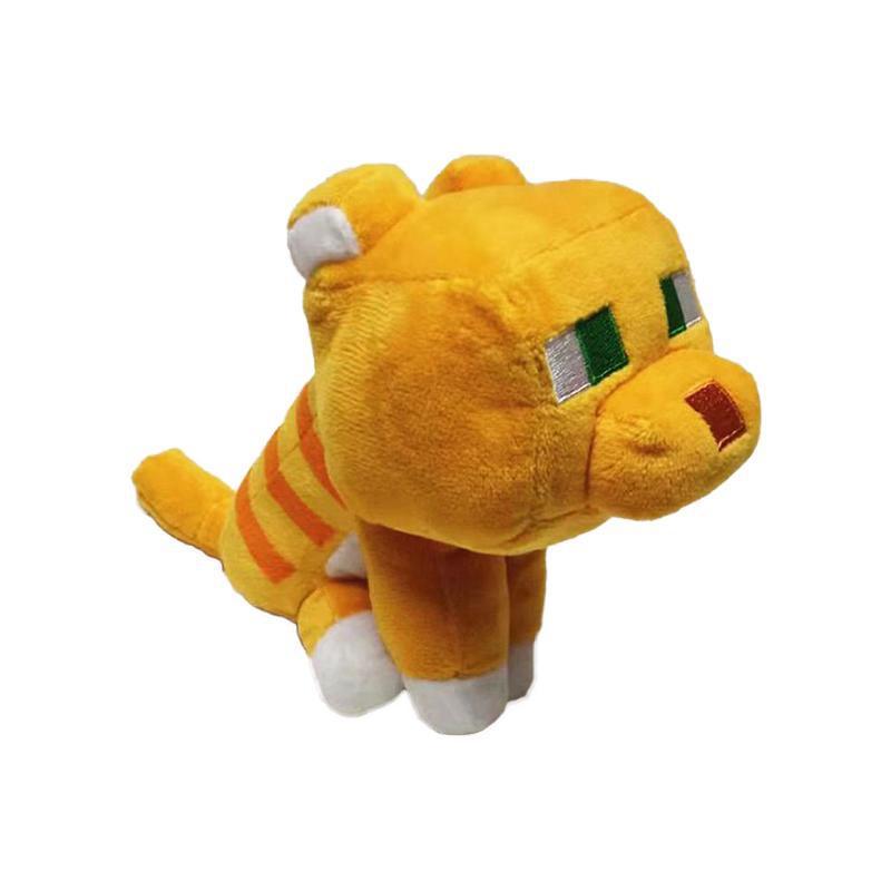 Minecraft Plush Toy Set: Iron Golem, Creeper, Zombie, Fox, Panda