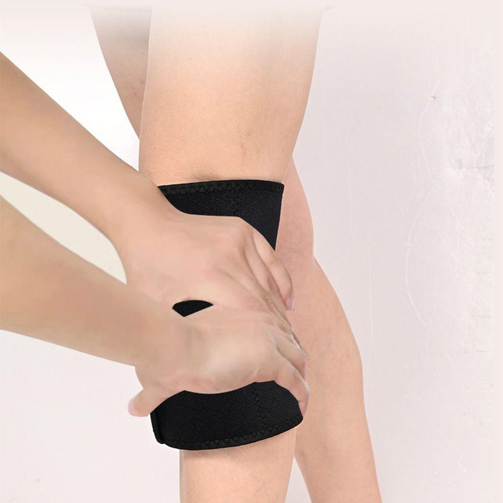 3 in 1 Heated Knee Wrap Black Heating Vibration Massager Heated Knee Brace Arthritis Prevention