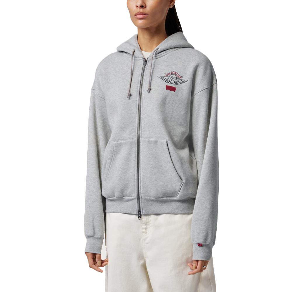Jordan Clean Fit Hooded Zip-Up Sweatshirt Unisex sweatshirt IM6735-050 L