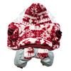 Christmas Pet Clothing and Accessories, Pet Cotton-padded Clothes, Snowflake Reindeer Thick Winter Dog Christmas Clothing