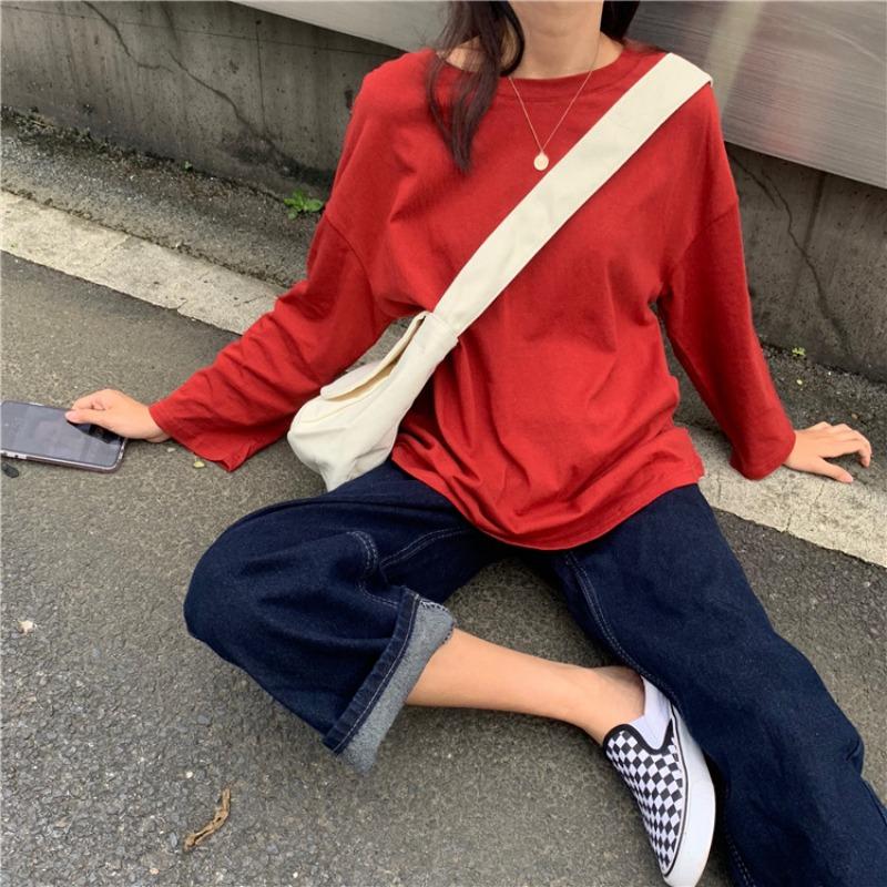 Women's Top Long Sleeved T-shirt Base Shirt