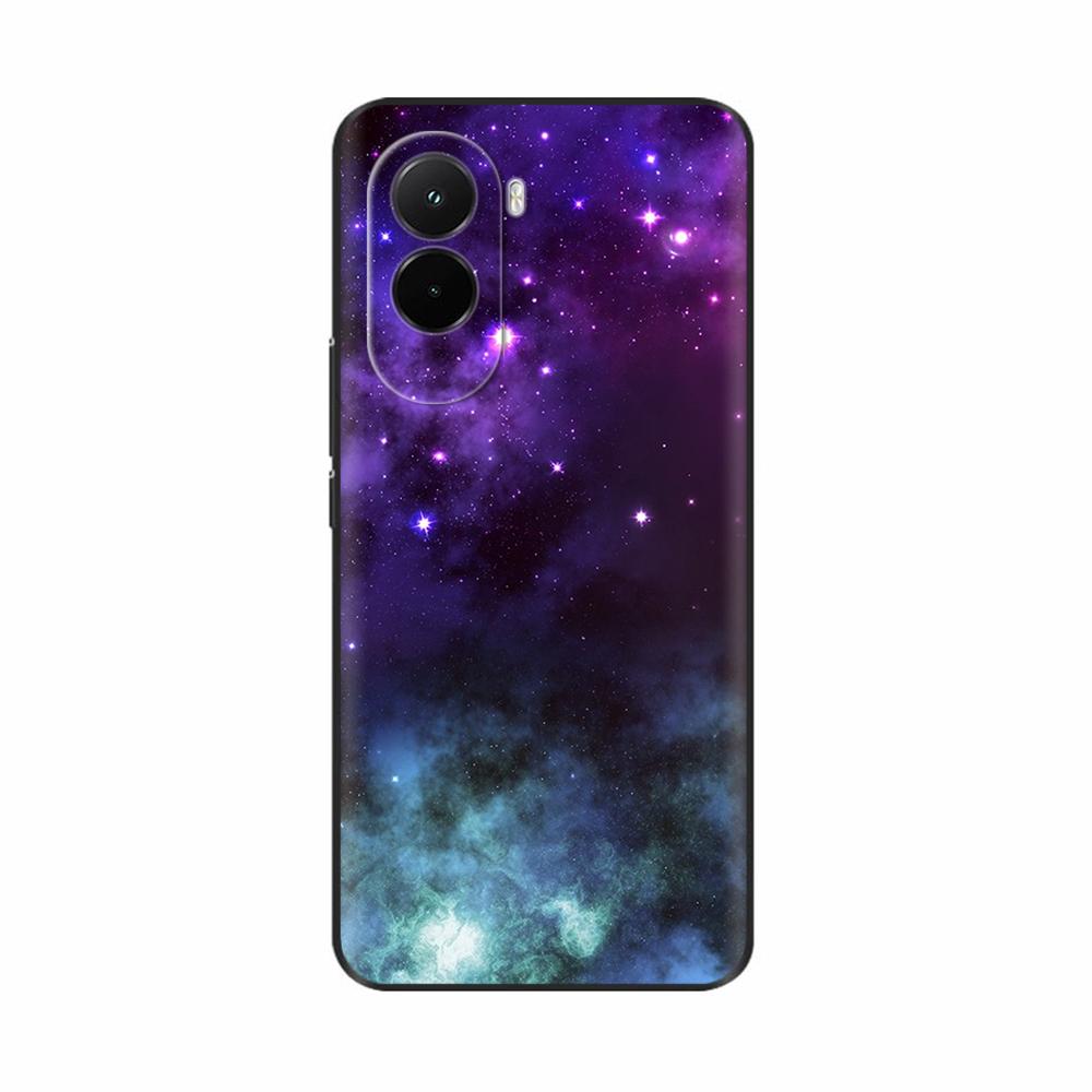 Phone Case For Xiaomi Poco M7 4G Case Soft Silicone TPU Back Cover For Poco M7 Pro 5G Case Ultra Thin Flower Skull Painted Cases