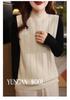 Women's High Neck Wool Knit Sleeveless Vest - Casual Loose Fit for Spring & Autumn