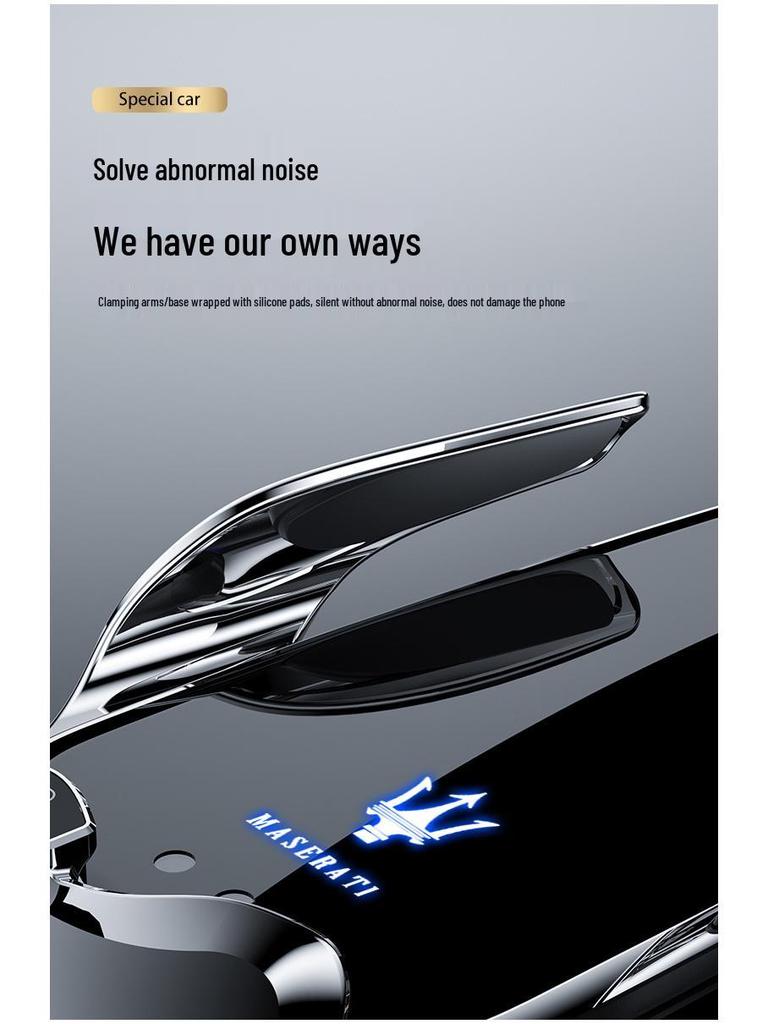 Ghibli Magnetic Wireless Fast Charging Car Phone Holder with Smart Air Vent Induction.