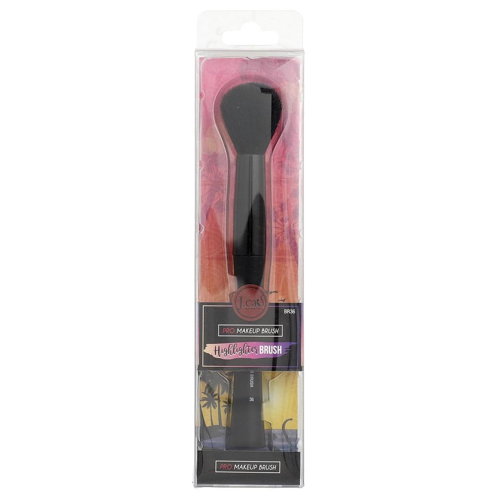 J.Cat Beauty Pro Makeup Brush, Highlighter Brush, BR36, 1 Brush