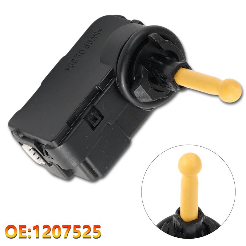 For Vauxhall Opel Corsa C Combo C Headlight Leveling Motor 2001-2011 Beam Height Adjuster Control Unit 1207525 Replacement Part