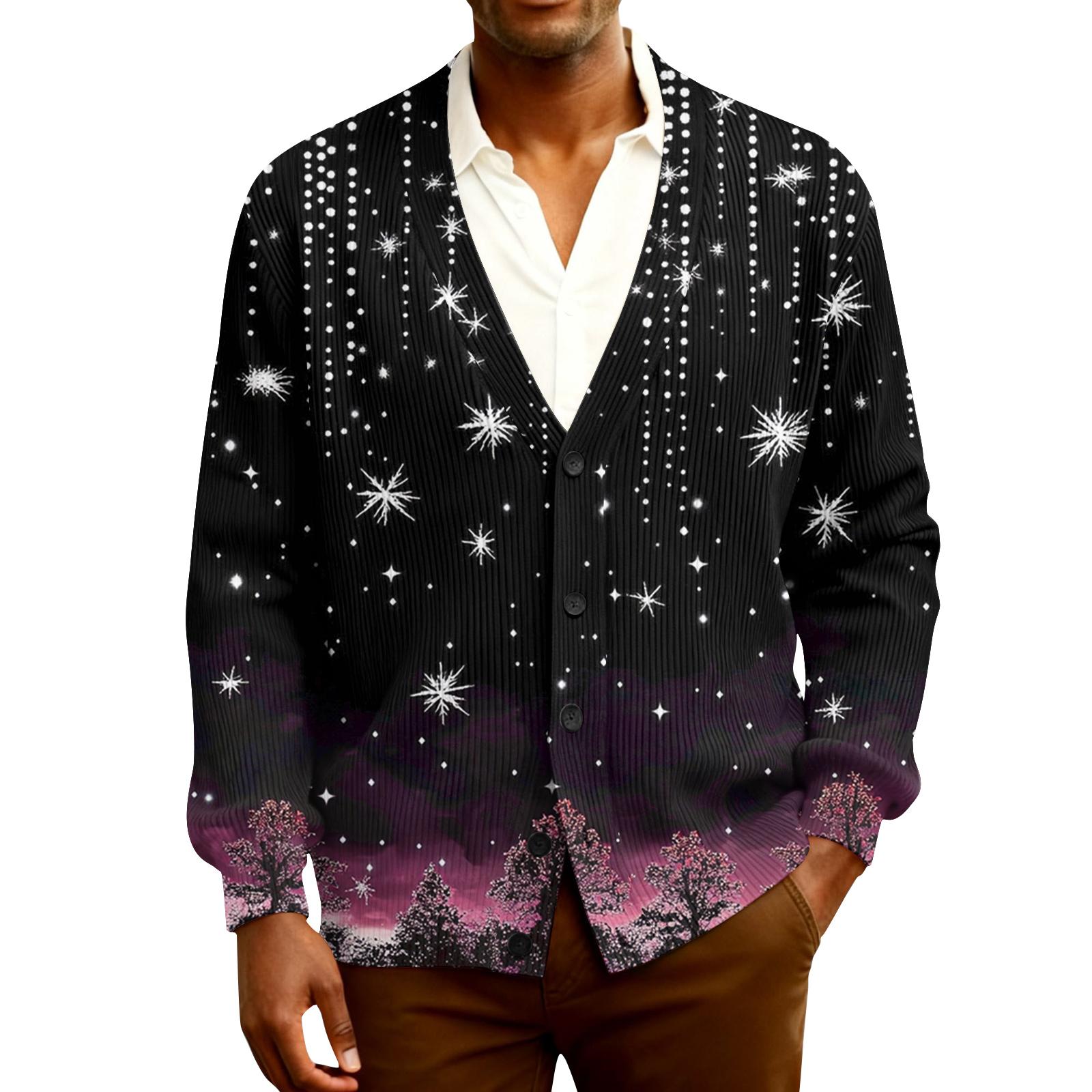 

Мужской кардиган с длинным рукавом, рубчатой вязки XXXXL чёрный