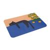 Funny Cute Cartoon Cat Welcome Floor Door Kitchen Bath Mat Anti-Slip Outdoor Doormat Bedroom Balcony Entrance Rug Carpet Footpad