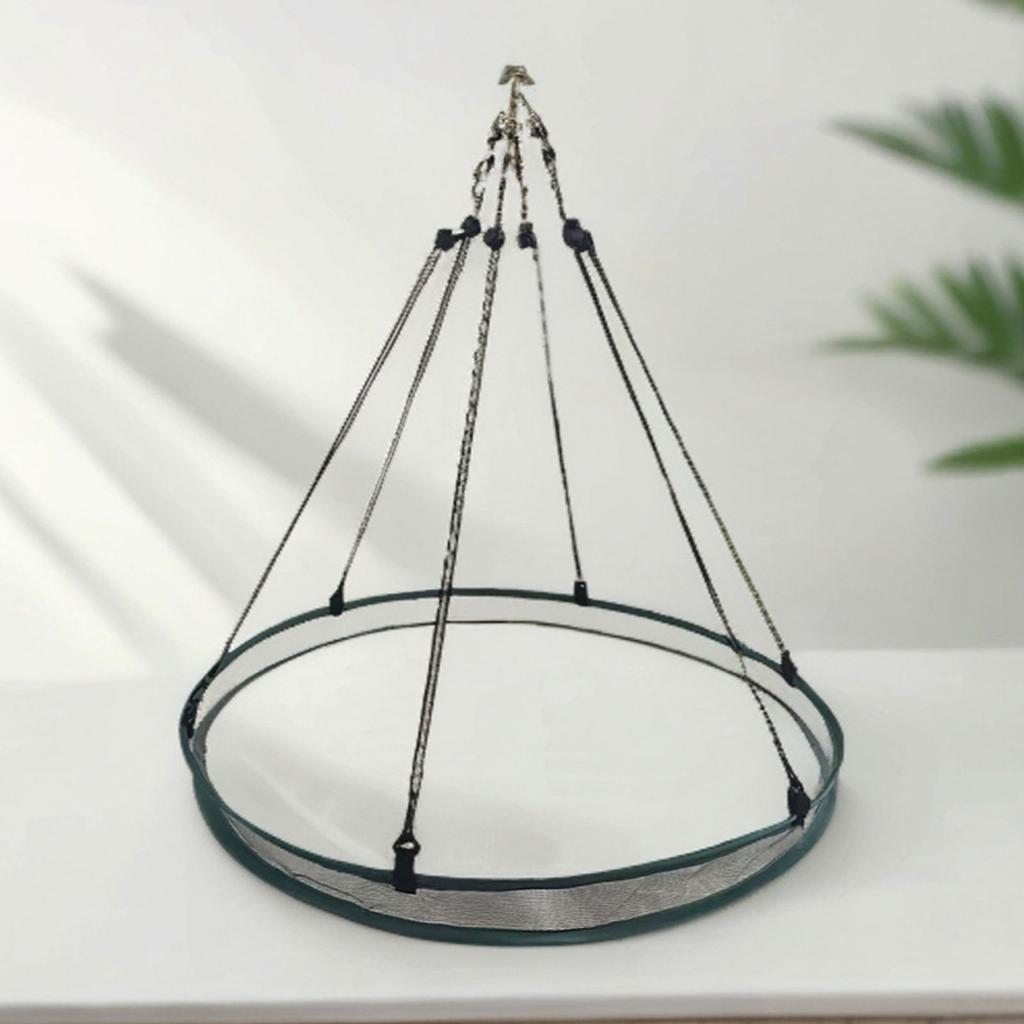 Adjustable Bird Feeder Seed Catcher Tray 15/24/30inch Diameter Outdoor Feeding Platform Spillproof Design Garden Use