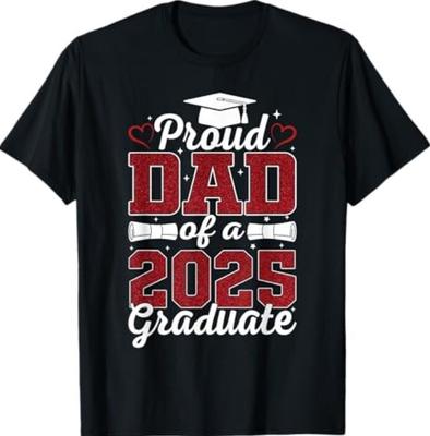 Proud Dad of A 2025 Graduate Senior Class of 2025 Graduation T-Shirt Unisex T-Shirt