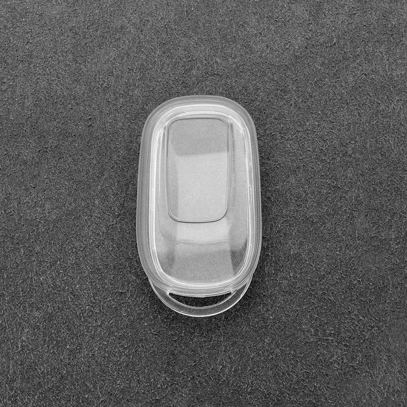 Transparente Schwarz Weiß Schlüsselhülle Für Civic Accord Vezel Zubehör Autoabdeckung Schlüsselbeutel Halter Schale Schlüsselanhänger Schutz