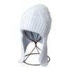 Adorable Color Knit Hat Windproof Ears Thermally Design Winter Outdoor Use