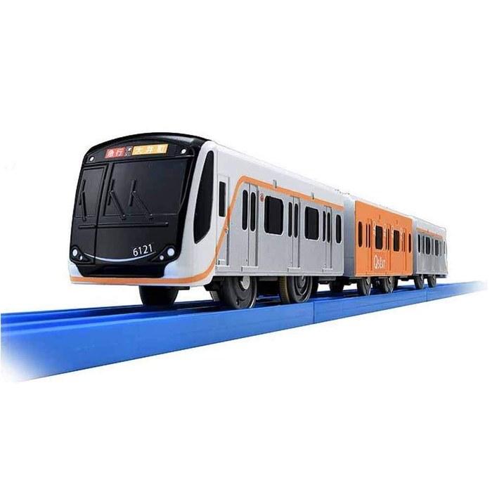 Takara Tomy Plarail Tokyu Dentetsu 6020 Series Q SEAT Orange