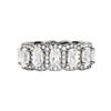 Huitan Brilliant S Ring Set with Sparkling Cubic Zirconia Luxury Wedding Jewelry Set for Women Fashionable Finger Accessories