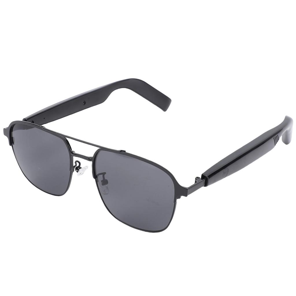 AI Smart Glasses 100+ Languages Real Time Translation Bluetooth Music Sunglasses Polarized Lenses with Microphone and