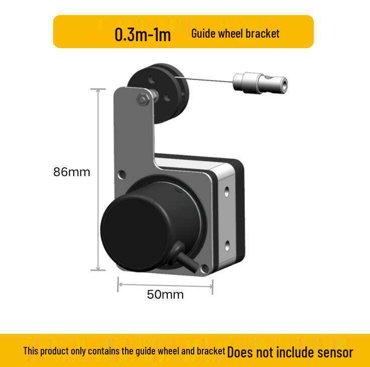 Brette Displacement Sensor Pulley Bracket
