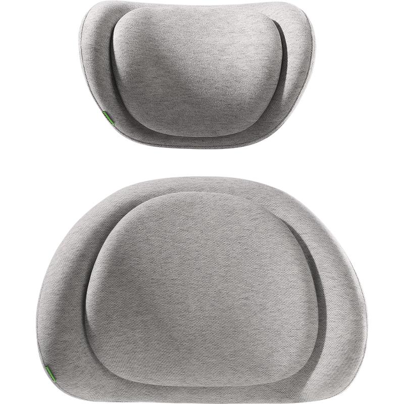 CICIDO Car Memory Foam Lumbar Support & Headrest Set