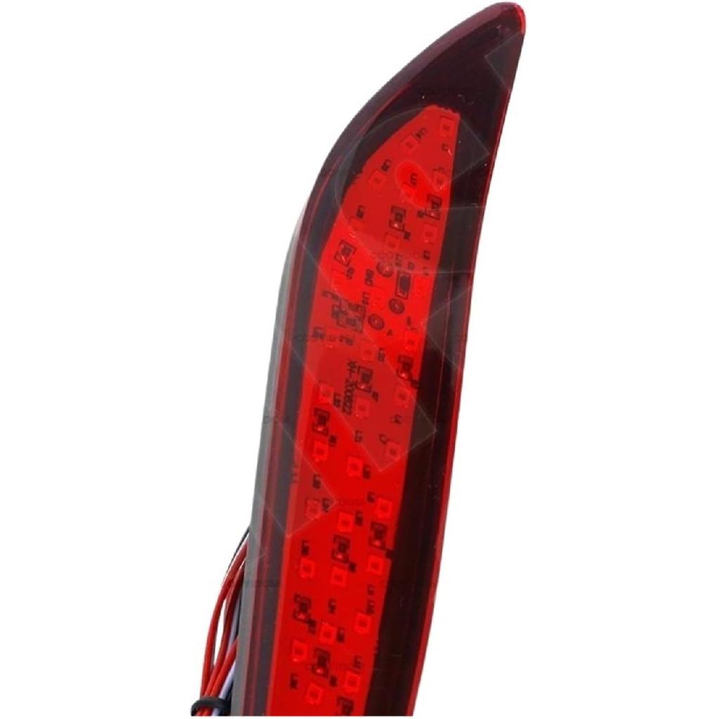 Pair Car Led Rear Bumper Reflector Tail Light Taillight Braking Daytime Running Light, Compatible For Hyundai Elantra 2012 2013 Signal Light