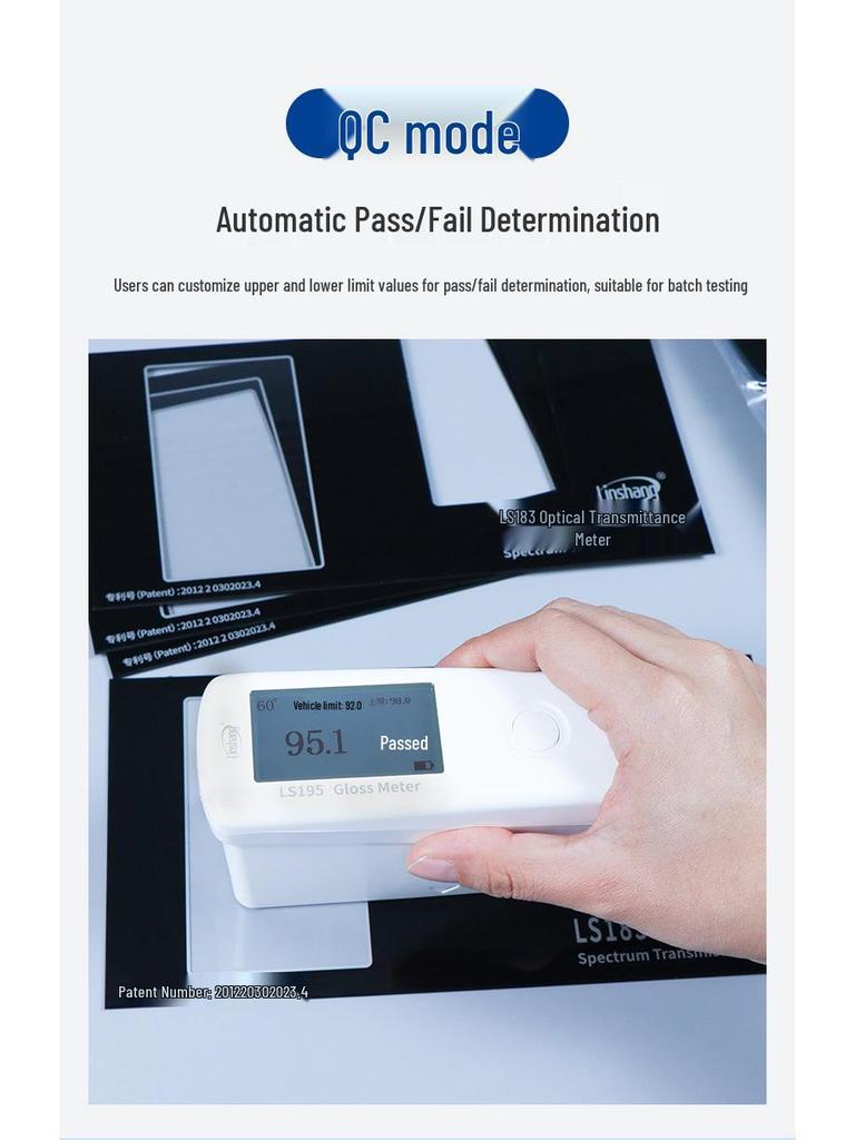 Linshang LS192 Intelligent Metal and Stone Gloss Photometer
