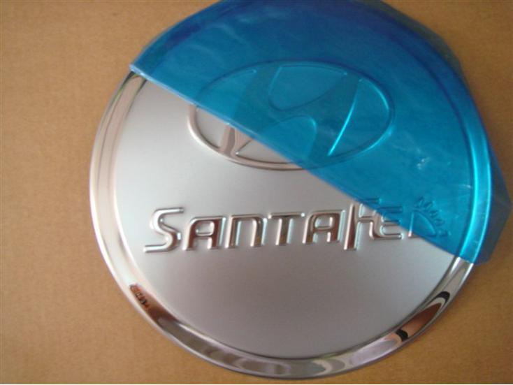 06-12 Hyundai Santa Fe Fuel Tank Cap Stainless Steel Decoration Sticker