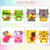 Cute Cartoon Animal Hand Puppet Children DIY Art Craft Toys Fine Motor Skill Training Sewing Lacing Hand Role Play Handmade Kits