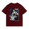 Demon Slayer Obanai Iguro 100 Cotton Unisexs Tshirt Summer New Unisexs Clothing Casual Short Sleeve Anime Print Tee