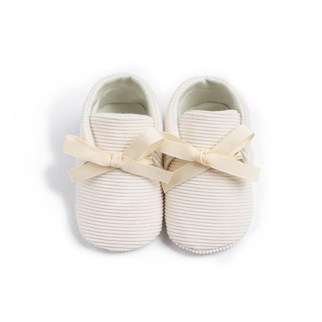 New Striped Moccasins: Non-Slip Casual Shoes for 0-1 Year Olds