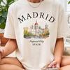Madrid Spain T-shirt, Unisex Tee