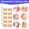 100pcs Paronychia Toenail Corrector Ingrown Patch Foot Care Nail Repair Patch