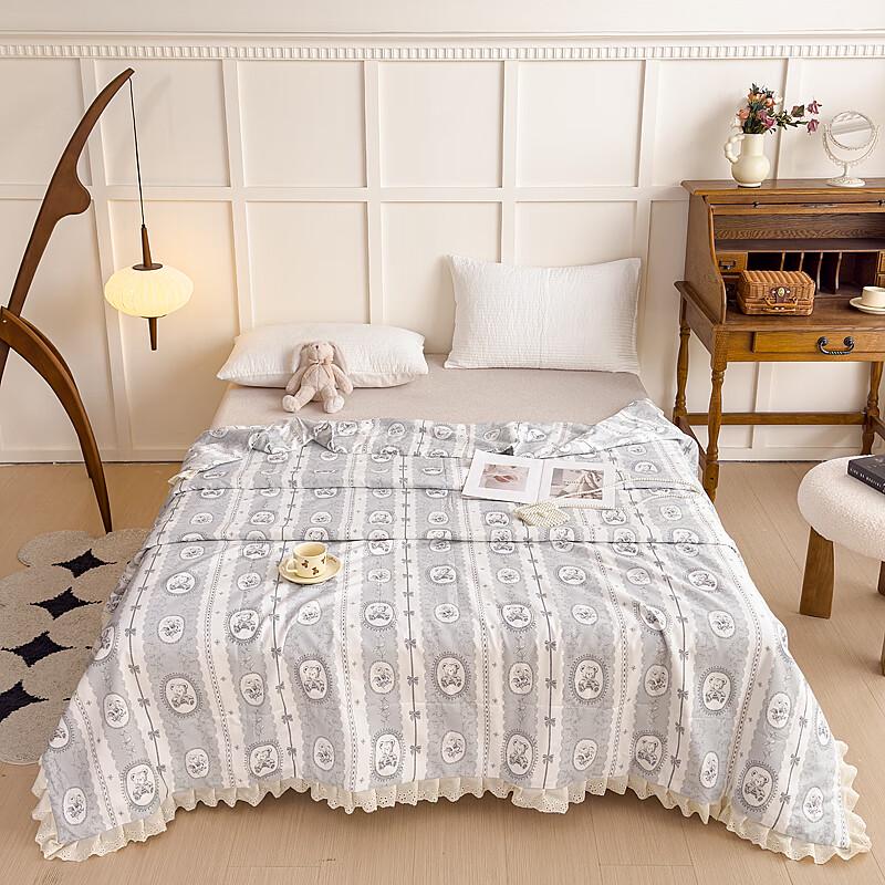 

Ausmeng Princess Style Washed Cotton Soy Fiber Quilt