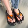 Japanese Style Women Two Toe Tabi Socks Skin Friendly Non Slip 1 Pair Socks for Flip Flops Beach Trip Casual Wear