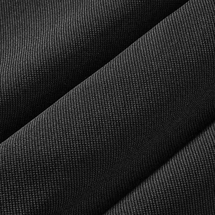 Skechers Sports Series Solid Color Mid-Rise Straight-Leg Woven Sports Pants Men Pants Carbon-Black P423M018-0018