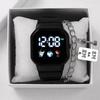 Simple And Fashionable Student Electronic Watch Digital Display Led Electronic Watch Harajufeng Astronaut Led Watch