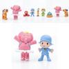 Set Premium di Miniature di Pocoyo 7pz Figure Zinkia Per Bambini Giocattolo e Collezionabili
