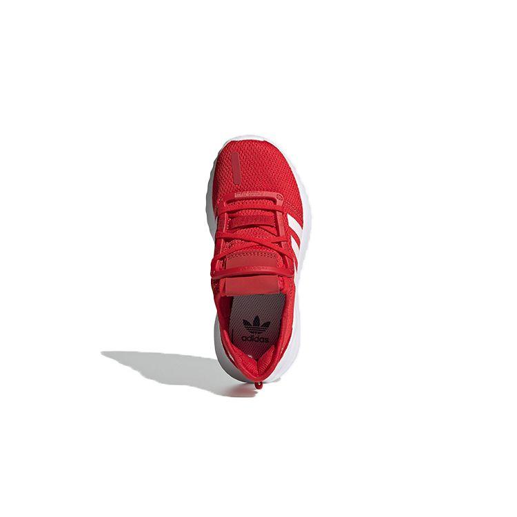 Adidas Originals U_Path Run Zapatillas Casuales Bajas Transpirables para Niños Zapatillas para Niños Rojo Blanco FW0437