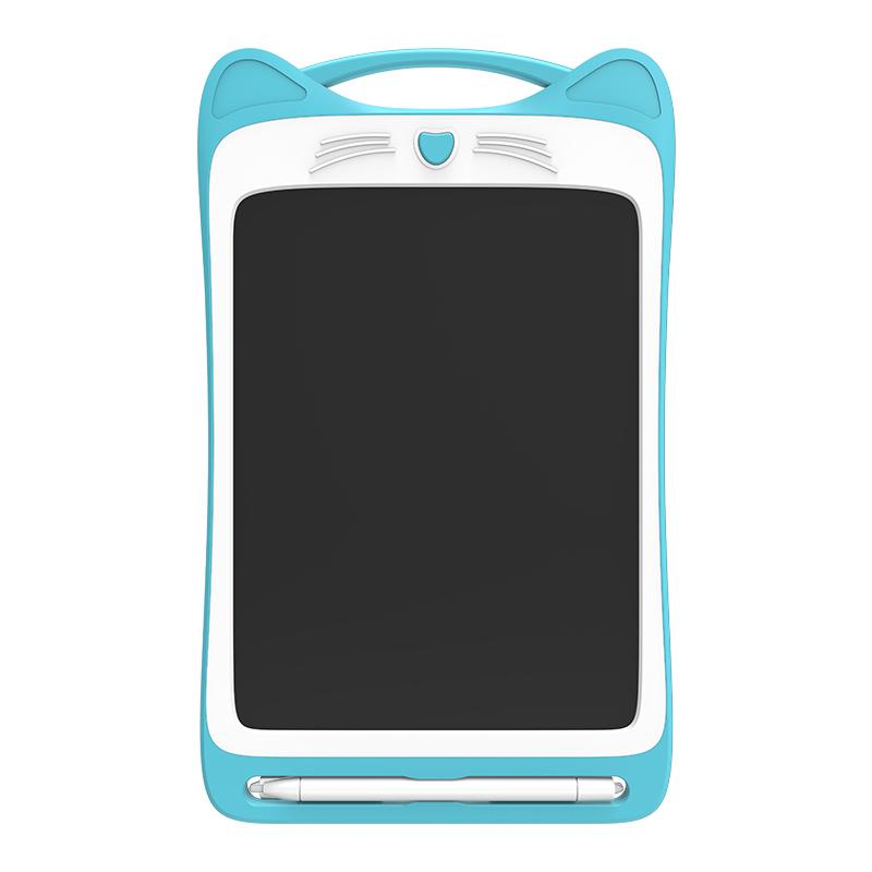8.5 Inch Color Electronic Digital Writing Tablets Kids' Cartoon Kitten Drawing Board LCD Memo Pads Toy