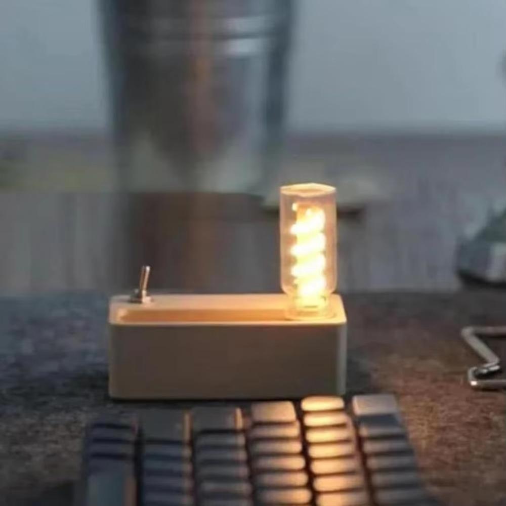 Press Lever Magnetic Table Lamp Foldable Table Light Creative Atmosphere Lights  Home Decor