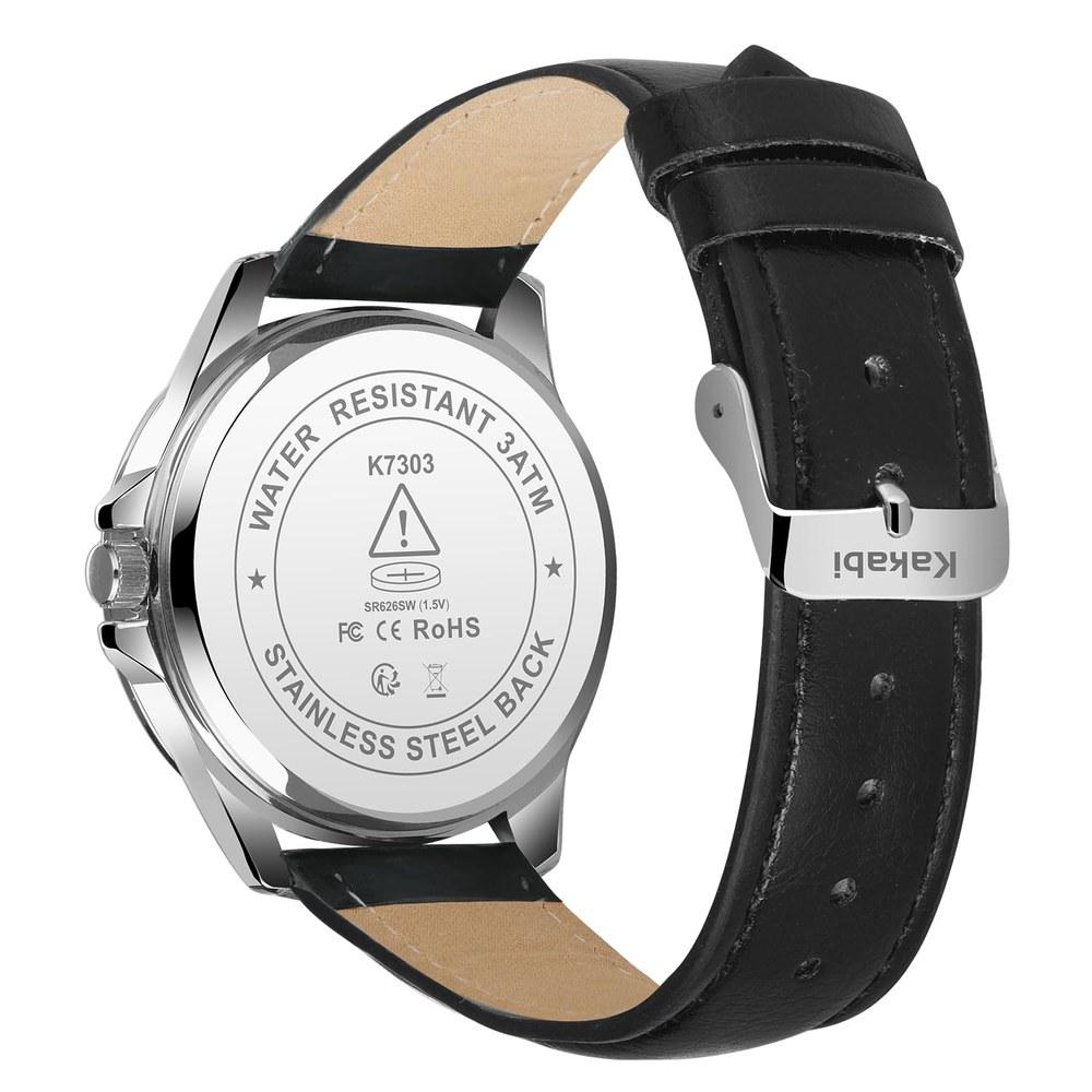BEN NEVIS Men's Leather Casual Watch Date Display Waterproof Analog Quartz Stylish Unisex Business Daily Use