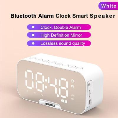 Q5 Bluetooth Clock Speaker: Compact Home Alarm & Portable Outdoor Audio