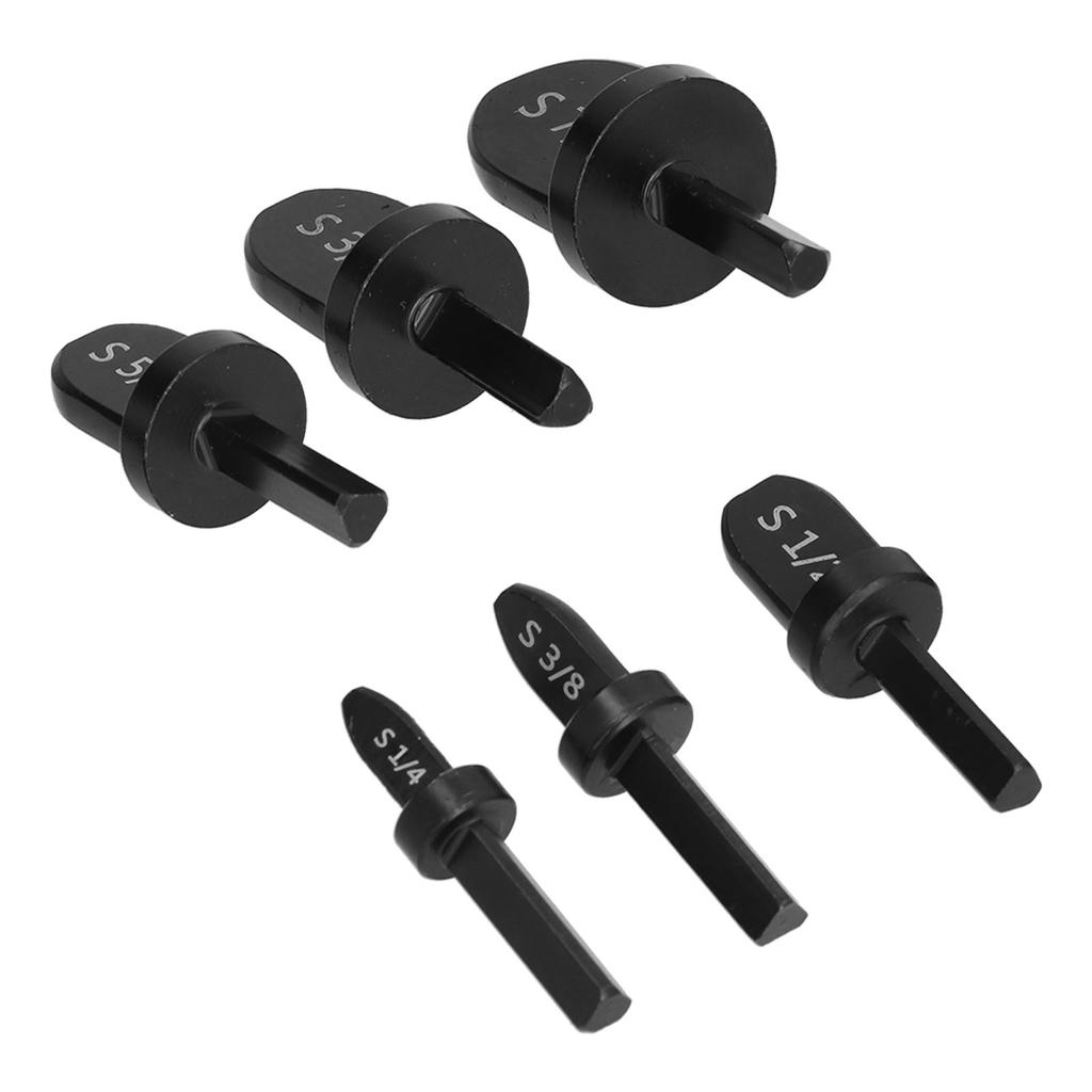 6Pcs Swaging Tool Drill Bit Set Convenient Practical Wide Application Tube Expander Drill
