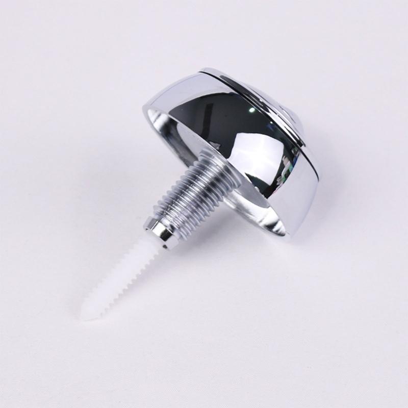 Water Saving Double Flush Toilet Button Water Efficient Button Upgrades for Quick Replacement on Tank Top Press Switches