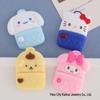 Extra Large Sanrio Cartoon Backpack with DIY Accessories, Phone Case, Magnet, Storage Box, and Cup Stickers.