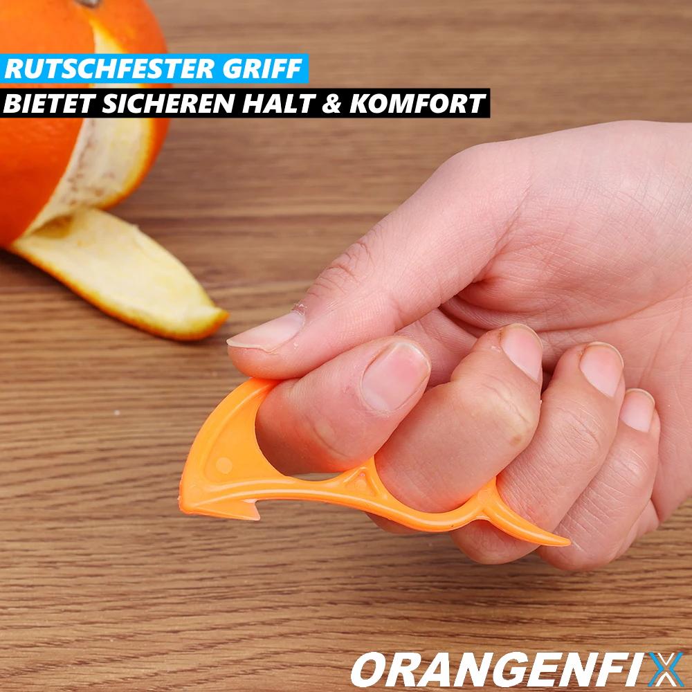 ORANGENFIX Škrabka na pomeranče Škrabka na pomeranče Škrabka na citrusy Škrabka na ovoce [Sada 10 kusů]