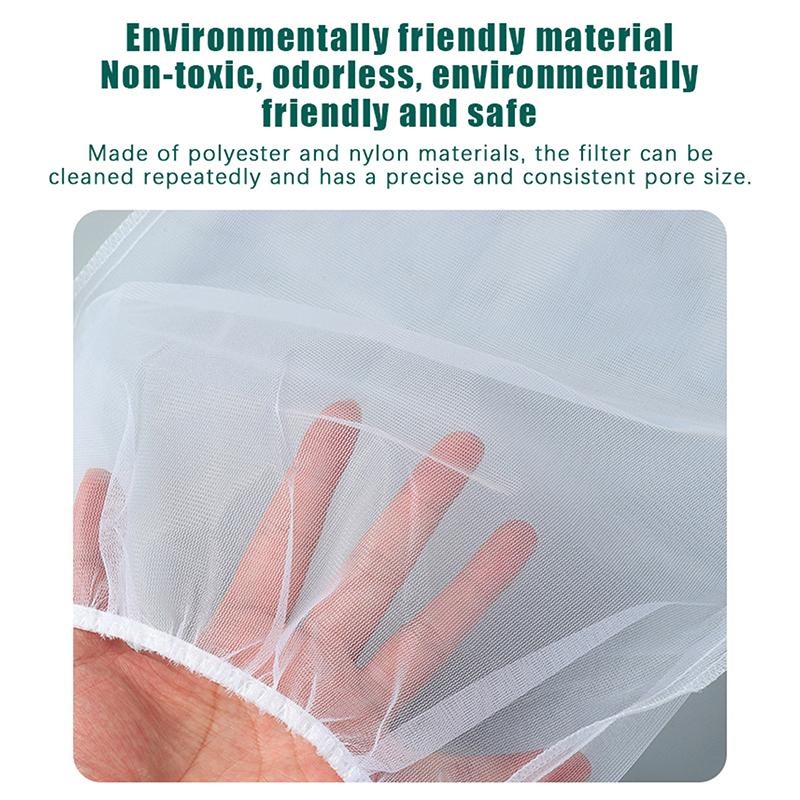 5Pcs Nylon Paint Strainer Bags Top Opening Paint Strainer Bags Paint Screen Net Home Decoration Paint Screen Net Filter Bag