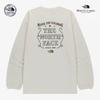 The North Face Vintage Long Sleeve Round Tee White Nt7tr51k