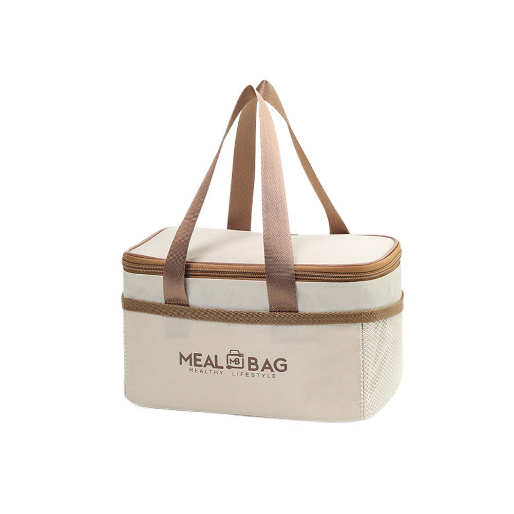 Portable Thermal Bag Food Insulated Box Waterproof Shoulder Strap Insulated Box, Hand-held Lunch Box Bag Large Capacity