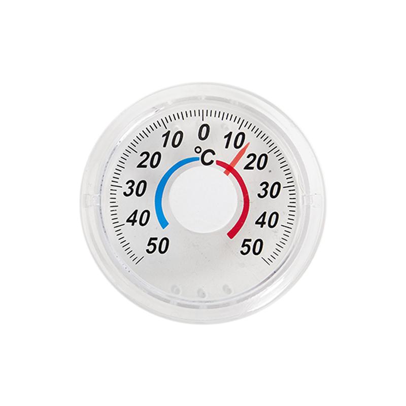 Round Plastic Door And Window Thermometer Pointer Type Cold And Heat Watch